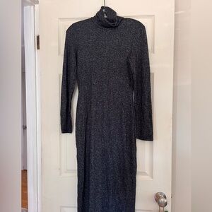 818 sweater dress heathered black new without tags small